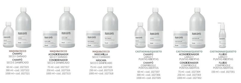 Productos tratamientos Nook