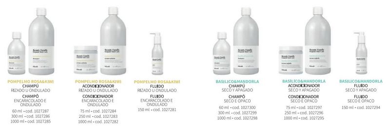 Productos tratamientos Nook