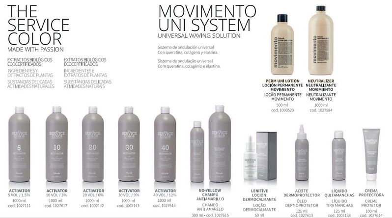 Productos tratamientos Nook