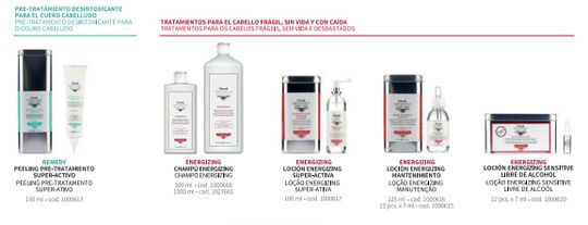 Productos tratamientos Nook