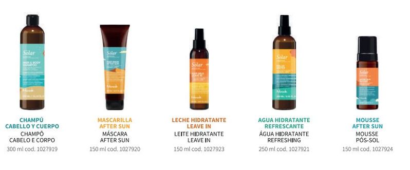 Productos tratamientos Nook