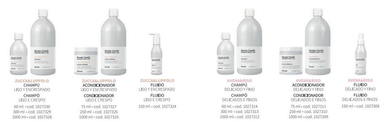 Productos tratamientos Nook